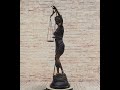 Lady Justice Bronze Sculpture Lawyer Statue Figurine Office Decor 32