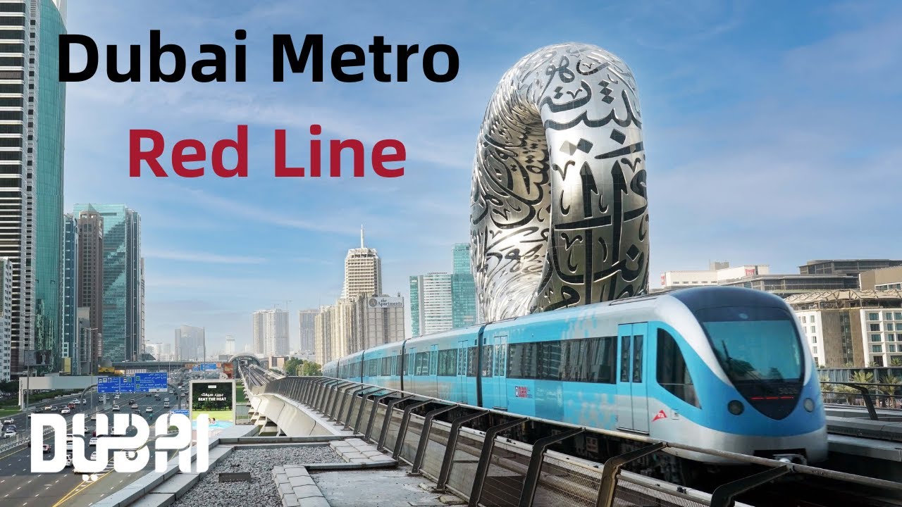 Dubai Metro Red Line - YouTube