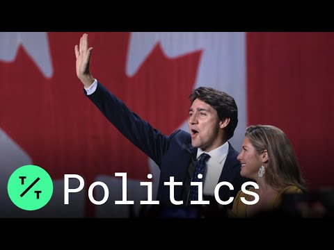 Trudeau Wins Second Term In Canada But Loses Majority - YouTube