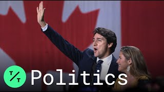Trudeau Wins Second Term In Canada But Loses Majority
