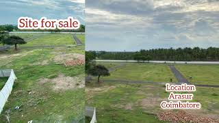 Site for sale | Arasur , Coimbatore #propertyforsale #realestate #coimbatore