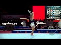 GIACHINO Pietro (NOR) - 2019 Artistic Worlds, Stuttgart (GER) - Qualifications Floor Exercise