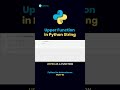 Uppercase Magic: Elevate Your Python String Game
