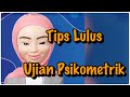 Ujian Psikometrik Peperiksaan Online Memasuki Perkhidmatan Awam PSEE  - TIPS LULUS