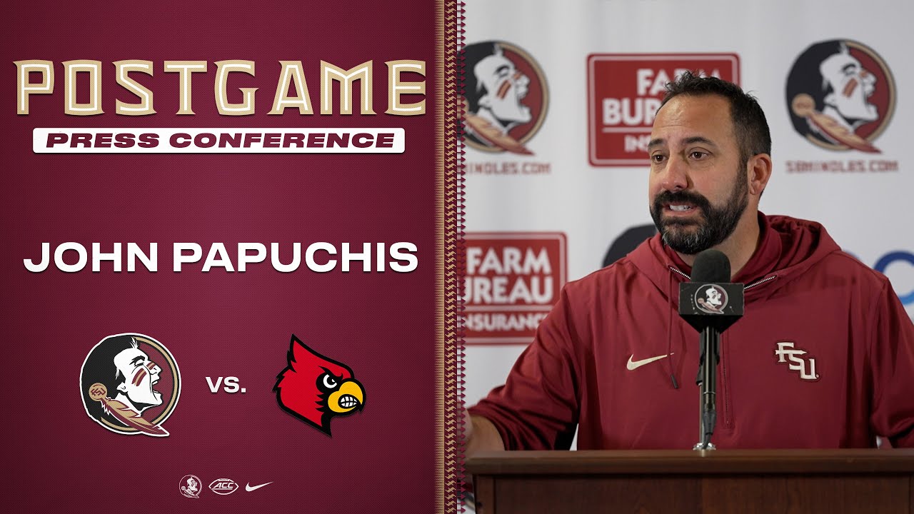 JOHN PAPUCHIS | FSU Football LOUISVILLE ACC CHAMPIONSHIP Press ...