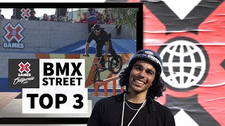 BMX Street: TOP 3 | X Games California 2023