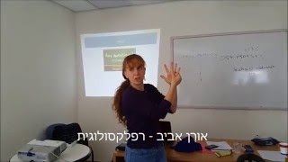 דרך טבעית להרגעה מתחים. רפלקסולוגיה של כף היד להפגת מתח עם אורן אביב