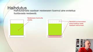 Leo Opetus - Seoksen aineet voidaan erottaa toisistaan