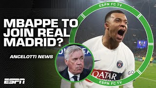 This might be the time for Mbappe to Real Madrid 👀 Frank on Ancelotti signing until 2026 | ESPN FC
