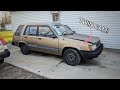 Introducing Bad News Brown. The DOHC swapped 4wd Tercel!