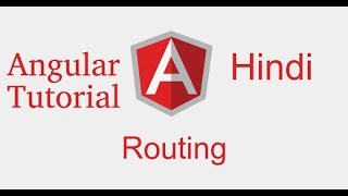 Angular 9 hindi tutorial # Basic Routing with example