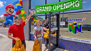 Grand Opening of my New Video Game Store!