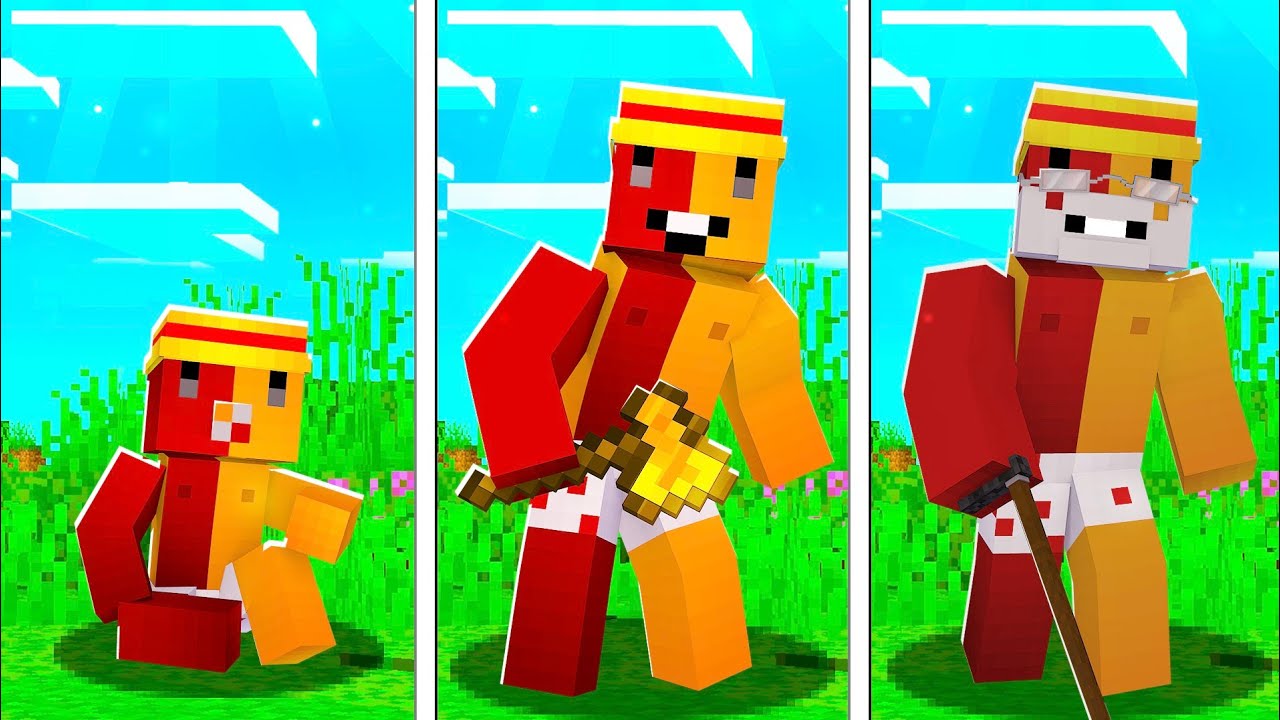 Ciclo De Vida Do Geleia Minecraft Youtube