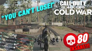 YOU CAN FLY THIS?? - CoD Black Ops Cold War Attack Helicopter is UNSTOPPABLE-Fire Team (Warzone 2.0)