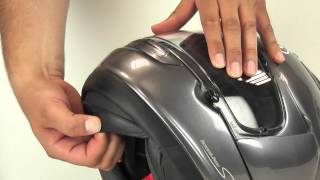 Arai Helmet Technical video - Chinspoiler