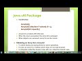 Core Java Training || Java.Util Package Constructors