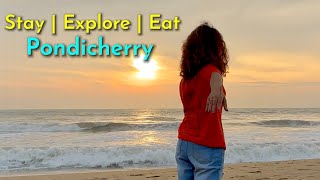 Pondicherry (Solo) Hostel Stay | Pondicherry 2 Day Activities | Pondicherry Weekend Getaway