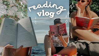 adventure reading vlog 💝💫 van gogh, beaches, & 2 books