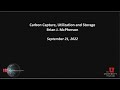 Carbon Capture, Utilization and Storage - CA Conference 2022