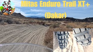 Deep sand with the Mitas Enduro Trail XT+ (Dakar)