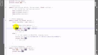 Java w/ Eclipse 41 - Bank Program Part 26