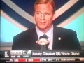 Jon Gruden Calls Out Dumbass Clausen Pick