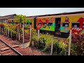 trains of myanmar burma. yangon train