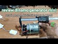 generator mini dari motor dc . dinamo pembangkit listrik 12 volt.