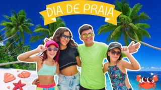 DIA DE PRAIA COM OS AMIGOS ( ft ESTEVÃO, GABRIEL E JESSICA SOUSA )