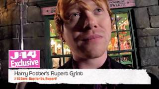 J-14 Video Exclusive: Rap for Us, Rupert Grint!