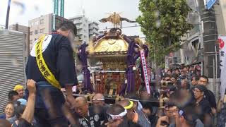 平成30年　板橋区＜双葉町・氷川神社＞例大祭　宮神輿＝渡御（富士見町～大和町）