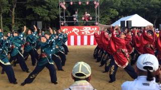 京炎 そでふれ！花風姿 こいや祭り2014 やぐら会場