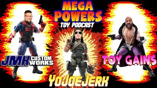 Mega-Powers Podcast * Monday Night RAWED with the Uncanny JMK Customs!!!