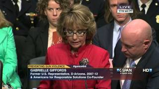 Former Rep. Gabrielle Giffords Opening Statement (C-SPAN)