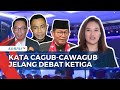 Suasana hingga Kata Cagub Cawagub Jelang Debat Ketiga Pilgub Jakarta