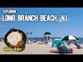 Full Walkthrough Long Branch Beach, NJ!  Brunch at Turning Point!