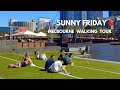 [4K] Melbourne City Views ⎮ FRIDAY Walk in Melbourne Australia ⎮ Walking Tour Melbourne  #australia