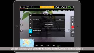 DJI Phantom 3 - Gimbal Basic Functions