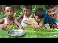 vegetable palau eating show with sound meitei vage palau mukbang