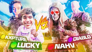 Nahv and Diablo vs Kxpture and LuckyChamu in Rebirth Island (2v2)