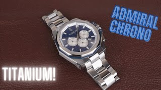 Titanium Corum Admiral 45 Chronograph!