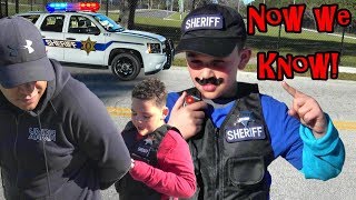 THE EXPLANATION to EVERYTHING! COP KIDS find out WHO it was...