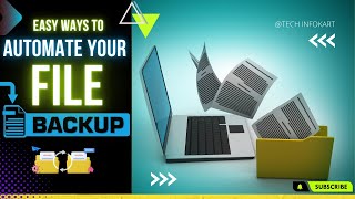 Automate your Important File backups with a batch file #backupdata