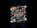 Top 10 Richest Athletes in the world 2024#top10 #top10football #richestperson #messi#James #james