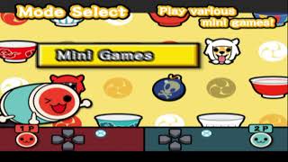 全部英語で新鮮www 太鼓の達人 TAIKO DRUM MASTER PS2 MINI GAMES ミニゲームをプレイしてみた