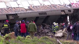 Bodies recovered from train collision site in Greece