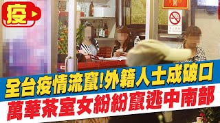 【每日必看】全台疫情流竄! 萬華茶室女紛紛「竄逃中南部」@中天新聞CtiNews 20210519