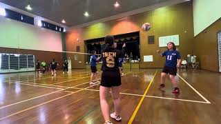 R6 1208 女子6人制　Peace vs チーム友達①-2