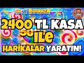 SWEET BONANZA 🍭 SLOT OYUNLARI 🍭2400 TL KÜÇÜK KASA NASIL OYNANIR? | SLOT TAKTİKLERİ! | BİG WİN!