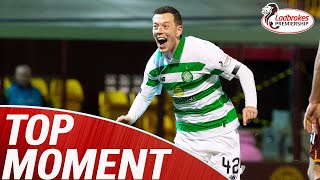 Callum McGregor Scores Sensational Volley! | Motherwell 0-4 Celtic | Top Moments!